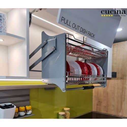 Rổ chén đĩa di động lướt dẹt LENTO Cucina 504.76.217 mạ chrome 6 Ảnh thực tế rổ chén đĩa di động lướt dẹt LENTO Cucina 504.76.217 mạ chrome