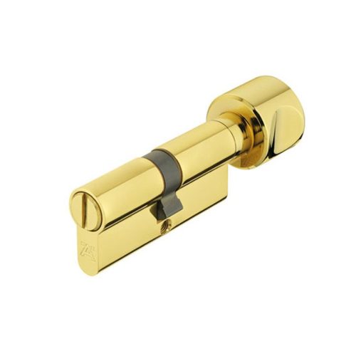 Ảnh thực tế ruột khóa 1 đầu chìa 1 đầu vặn Hafele 916.96.664, 71mm Đồng thau