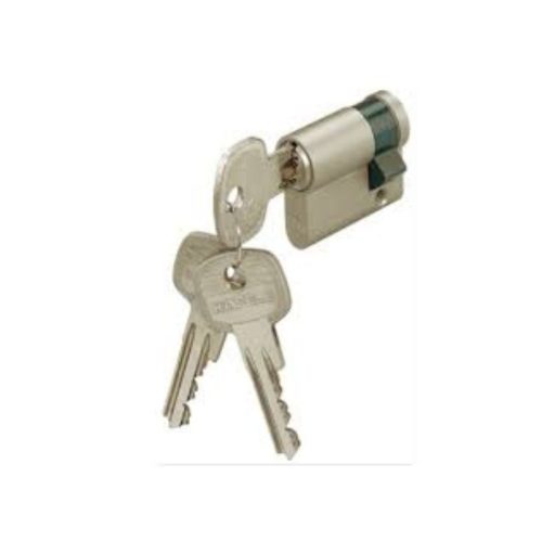 Ảnh thực tế ruột khóa 1 đầu Hafele 916.00.653, 45,5mm Đồng thau