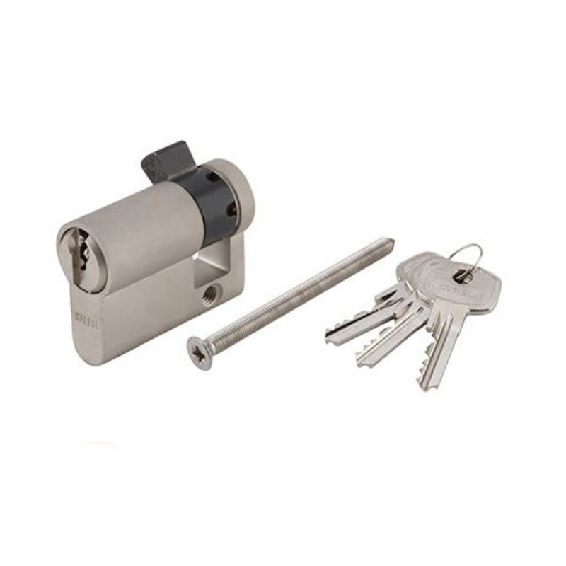 Ảnh thực tế ruột khóa 1 đầu Hafele 916.96.107, 40mm Đồng thau Ảnh thực tế ruột khóa 1 đầu Hafele 916.96.107, 40mm Đồng thau