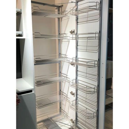 Ảnh thực tế tủ cao 6 tầng DOLCE Cucina 548.65.032 Inox 304