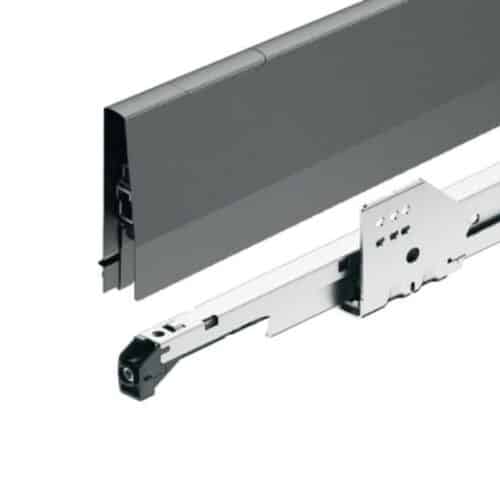 Bộ ngăn kéo Hafele 513.06.385 Matrix Box P35 VIS 16/92/1200/500mm xám đậm
