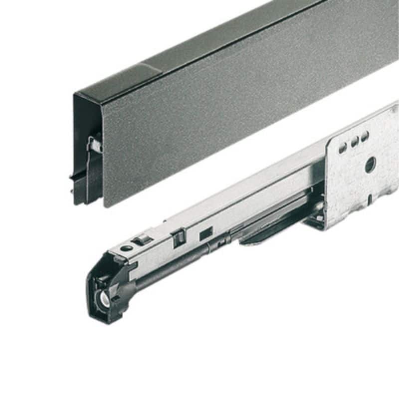 Bộ ngăn kéo Hafele 551.53.375 Matrix Box P35 16/60/500mm xám đậm Bộ ngăn kéo Hafele 551.53.375 Matrix Box P35 16/60/500mm xám đậm