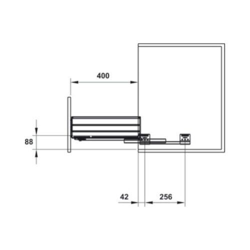 Thiết kế của Bộ rổ chén đĩa CAPPELLA Cucina 549.08.205 mạ chrome