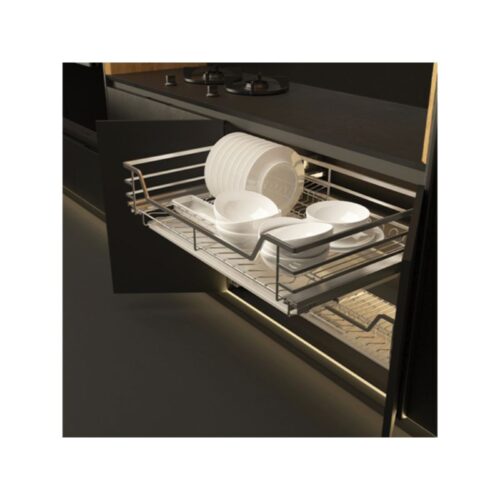 Giá kệ bát đĩa CUCINA CAPPELLA 549.08.144 600mm Inox 304 7 Bộ rổ chén đĩa CUCINA CAPPELLA 549.08.144 600mm Inox 304