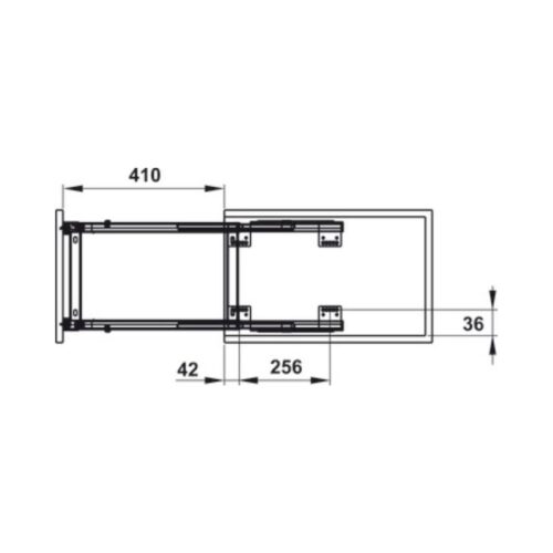 Thiết kế của Bộ rổ dao thớt, chai lọ SONATA Cucina 549.20.014 Inox 304