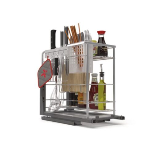 Bộ rổ dao thớt, chai lọ SONATA Cucina 549.20.015 Inox 304