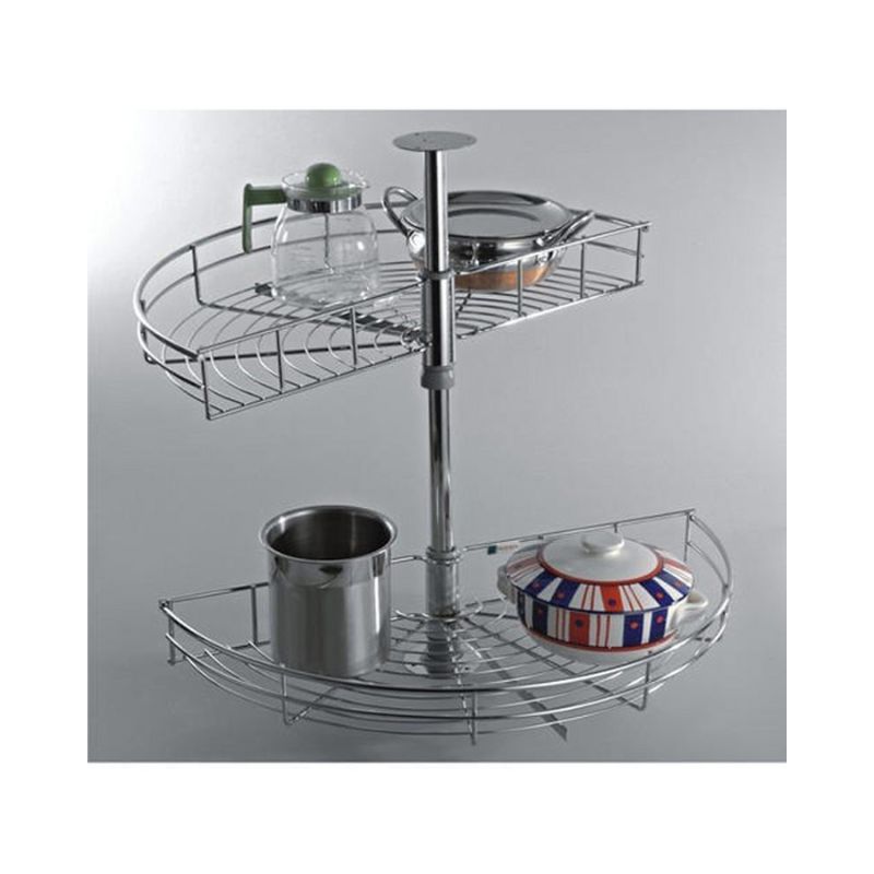 Bộ rổ góc xoay 180 độ MEZZO Cucina 548.37.200 mạ chrome Bộ rổ góc xoay 180 độ MEZZO Cucina 548.37.200 mạ chrome