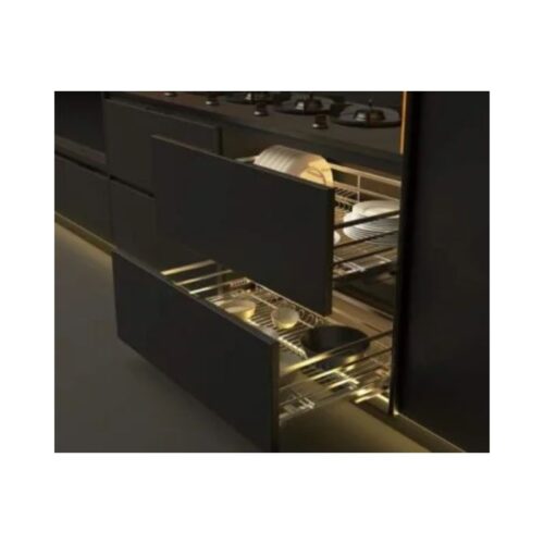 Bộ rổ xoong nồi CAPPELLA Cucina 549.08.228 mạ chrome