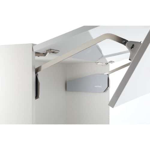 Bộ tay nâng FREE FOLD SHORT Hafele 493.05.897, trắng