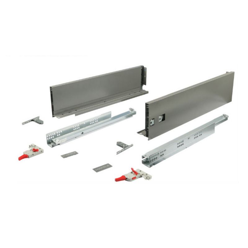 Cấu tạo ray hộp Hafele 552.35.355 Alto S PTO xám đậm H170/500mm Cấu tạo ray hộp Hafele 552.35.355 Alto S PTO xám đậm H170/500mm