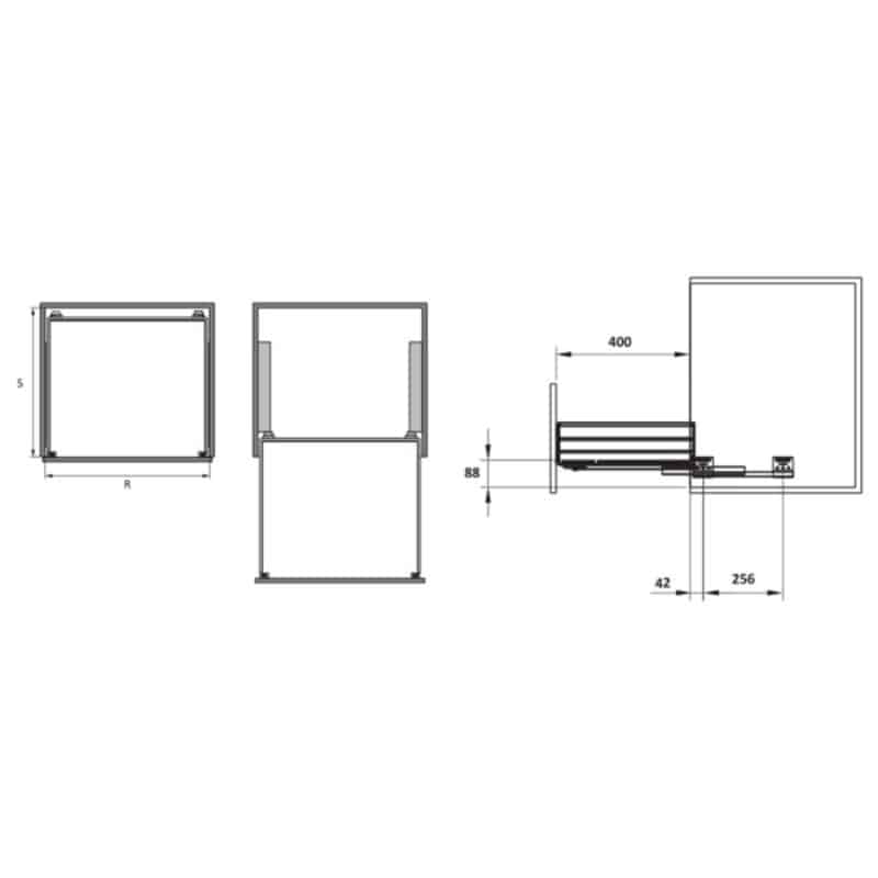 Kích thước bộ rổ xoong nồi CAPPELLA Cucina 549.08.228 mạ chrome Kích thước bộ rổ xoong nồi CAPPELLA Cucina 549.08.228 mạ chrome