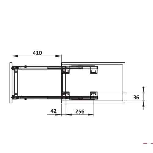 Lắp đặt bộ rổ dao thớt, chai lọ SONATA Cucina 549.20.211 mạ chrome
