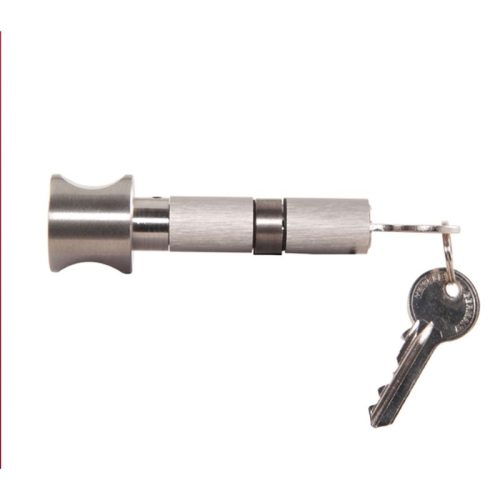 Mặt sau ruột khóa 1 đầu chìa, 1 đầu vặn Hafele 916.96.311, 65mm Đồng thau