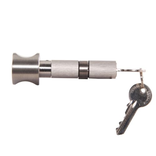 Mặt sau ruột khóa 1 đầu chìa, 1 đầu vặn Hafele 916.96.317, 71mm Đồng thau