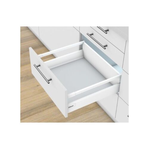 Ray hộp Hafele 550.85.265 Antaro X2 giảm chấn xám30kg C 196mm