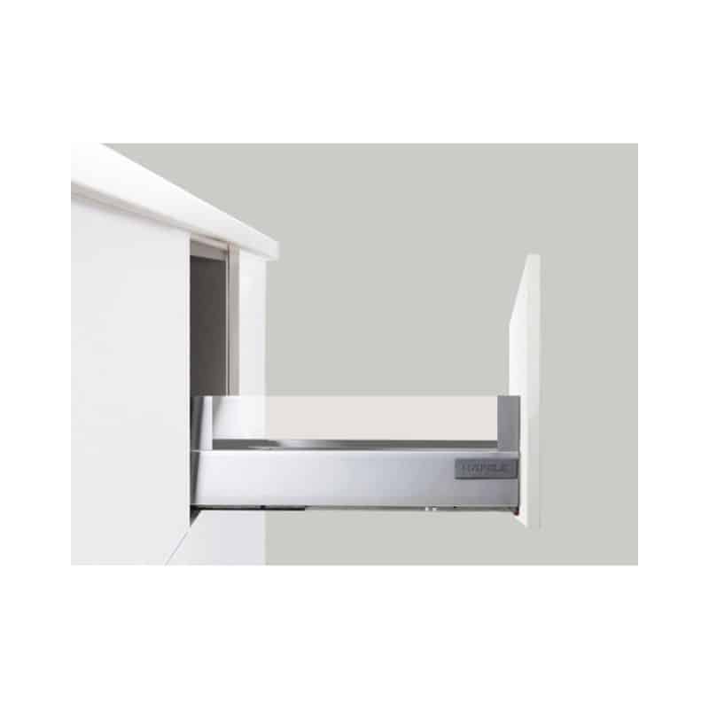 Ray hộp kính Hafele 552.03.095 Alto giảm chấn màu xám H84xD500mm Ray hộp kính Hafele 552.03.095 Alto giảm chấn màu xám H84xD500mm