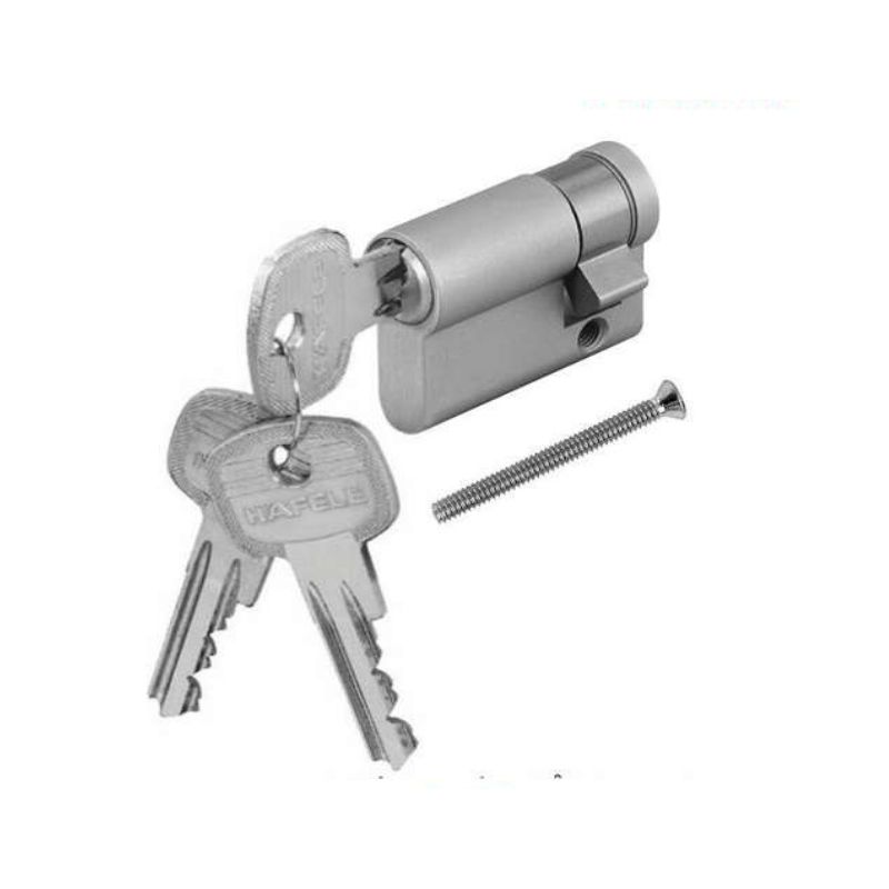 Ruột khóa 1 đầu Hafele 916.96.107, 40mm Đồng thau Ruột khóa 1 đầu Hafele 916.96.107, 40mm Đồng thau