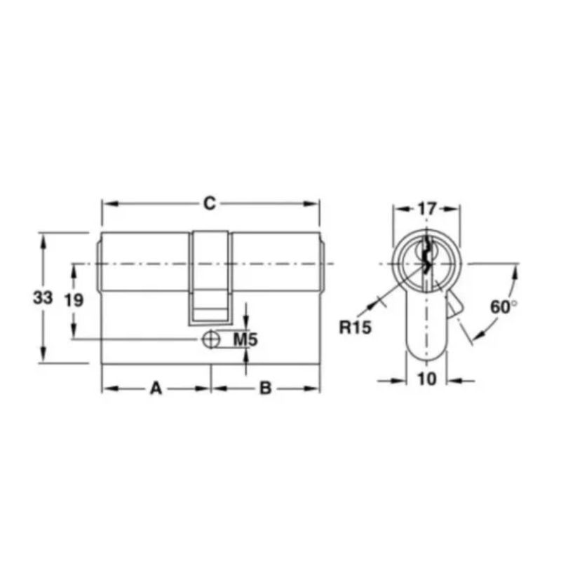 Ruột khóa 1 đầu Hafele 916.00.606, 70.5mm Đồng thau(1) Ruột khóa 1 đầu Hafele 916.00.606, 70.5mm Đồng thau(1)