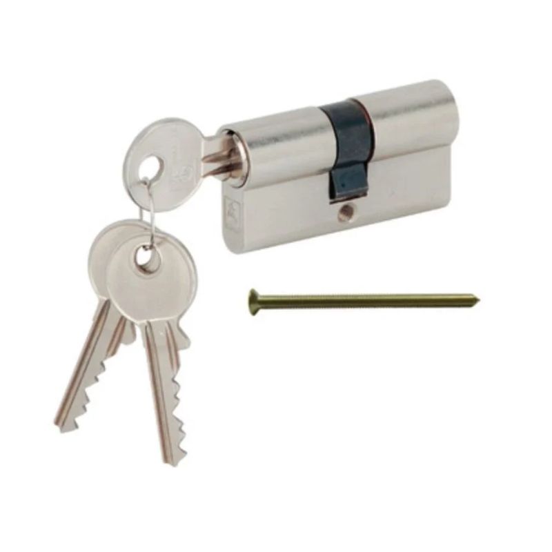 Ruột khóa 2 đầu Hafele 916.96.009, 60mm Đồng thau Ruột khóa 2 đầu Hafele 916.96.009, 60mm Đồng thau