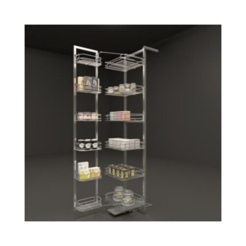 Tủ cao 6 tầng DOLCE Cucina 548.65.032 Inox 304