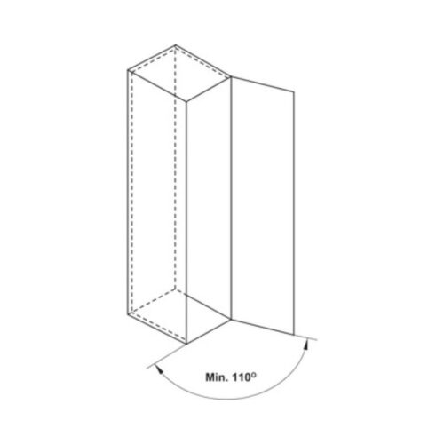Thiết kế của Tủ cao 6 tầng DOLCE Cucina 548.65.252 mạ chrome