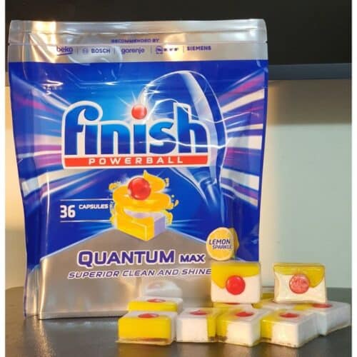 Thiết kế Viên rửa bát Finish Quantum Max 36 viên