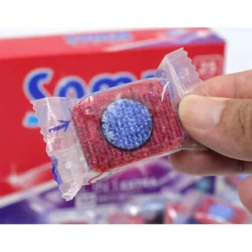 Kiểu dáng Viên rửa bát Somat All in 1 Extra 25 viên