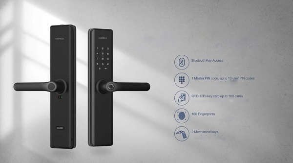 Báo giá khóa vân tay Häfele 2 Khóa điện tử Häfele DL7600 912.20.231