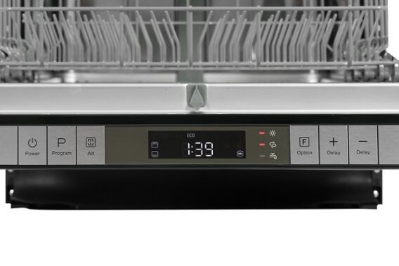 bảng điều khiển của máy rửa bát bán âm Häfele