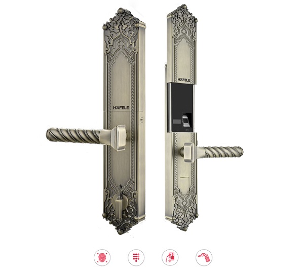 Báo giá khóa điện tử Häfele 6 Khóa cửa điện tử Häfele EL10K 912.05.314