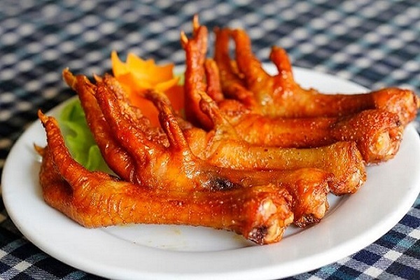 Cách làm chân gà nướng mật ong bằng nồi chiên không dầu