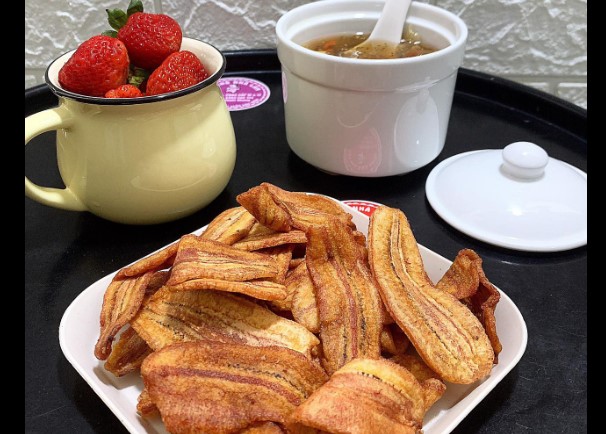 Cảm nhận khi ăn chuối sấy làm bằng nồi chiên không dầu