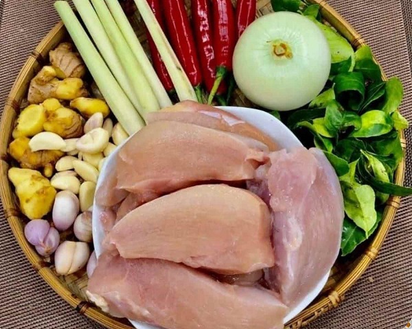 Cách làm khô gà bằng nồi chiên không dầu