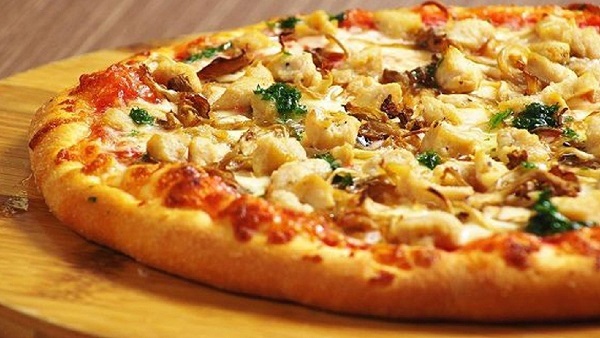 Cách làm Bánh pizza chay bằng nồi chiên không dầu