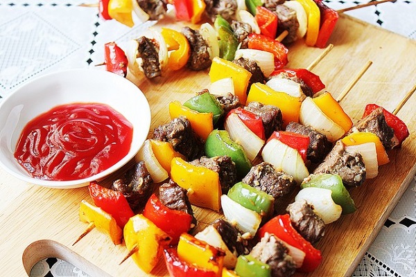 Cách làm thịt xiên nướng bằng nồi chiên không dầu