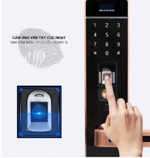 Hướng dẫn sử dụng khóa vân tay Häfele