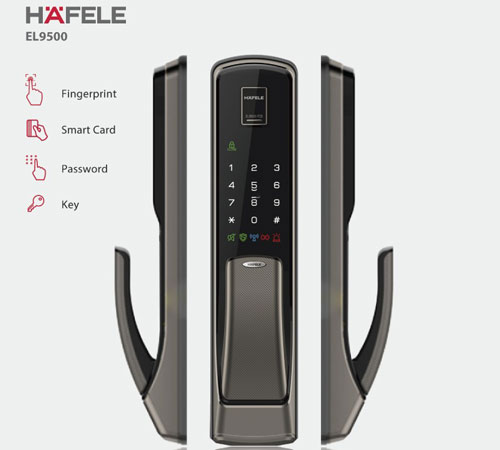 Hướng dẫn dùng khóa cửa thẻ từ Häfele 1 khóa điện tử Häfele