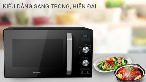 Kích thước lò vi sóng hafele 1 Đặc điểm lò vi sóng Hafele