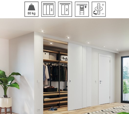 phụ kiện cửa trượt Häfele