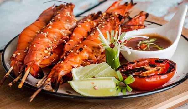 Cách nướng tôm bằng nồi chiên không dầu