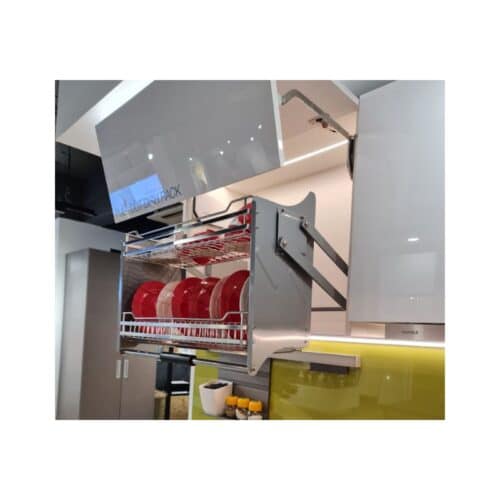 Ảnh thực tế bộ rổ bát đĩa Hafele Lento 504.76.022 800mm