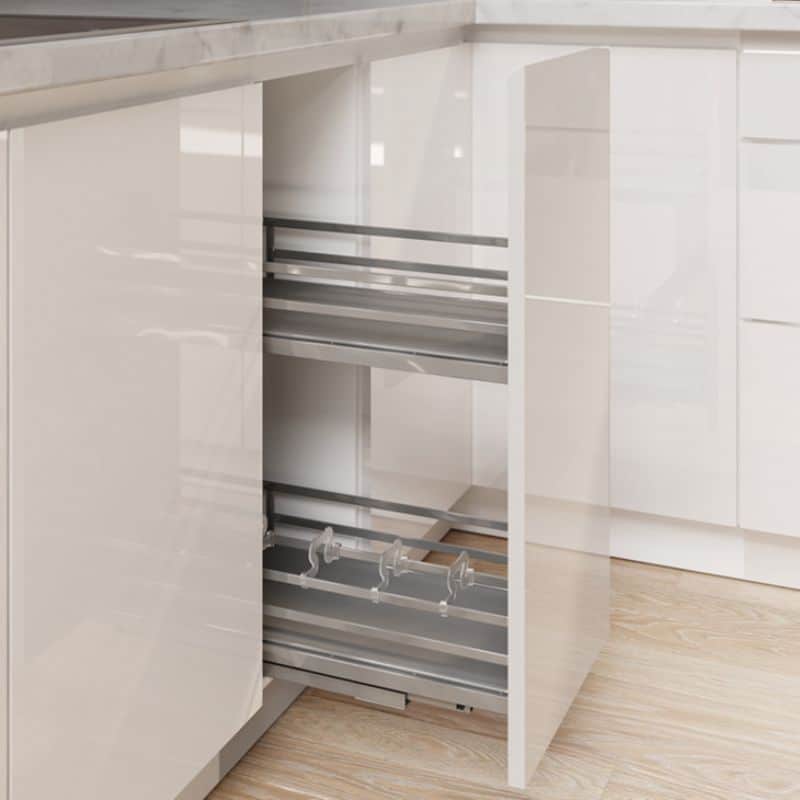 Ảnh thực tế bộ rổ gia vị Hafele Omero 549.20.823 300mm Ảnh thực tế bộ rổ gia vị Hafele Omero 549.20.823 300mm