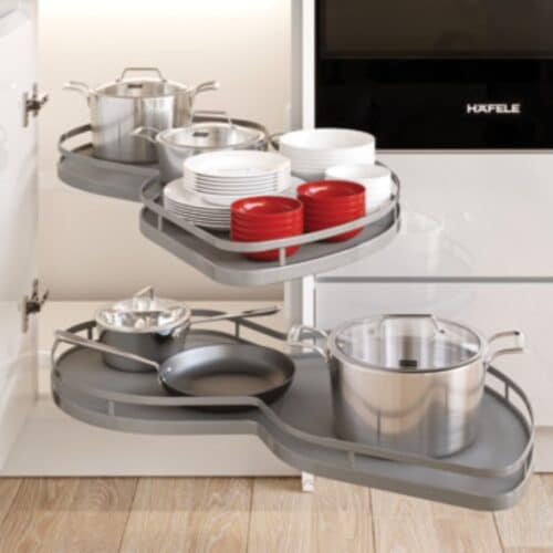 Bộ rổ góc Hafele Olla Move 541.01.814 (trái) 5 Ảnh thực tế bộ rổ góc Hafele Olla Move 541.01.814 (trái)