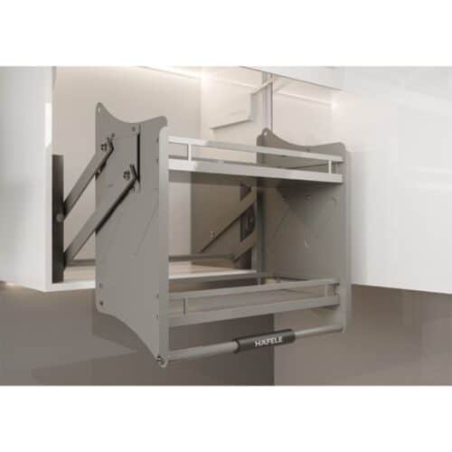 Ảnh thực tế bộ rổ nâng hạ Hafele Oria 504.76.817 800mm