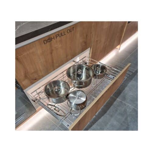 Bộ rổ xoong nồi Hafele Cappella 549.08.033 800mm 6 Ảnh thực tế bộ rổ xoong nồi Hafele Cappella 549.08.033 800mm