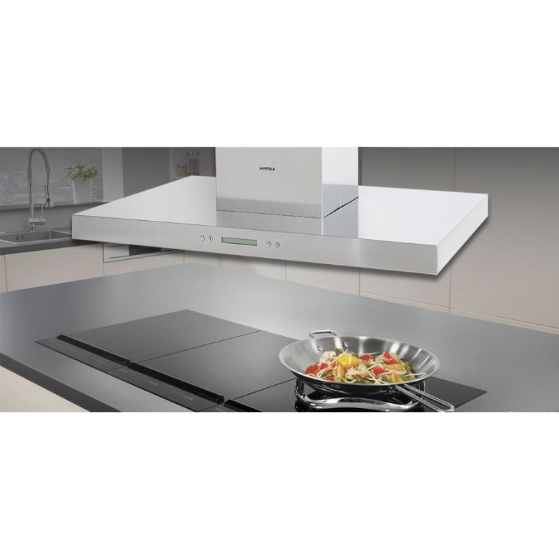 Ảnh thực tế máy hút mùi đảo Hafele HH-IS90A 539.81.715 Ảnh thực tế máy hút mùi Hafele 539.81.715