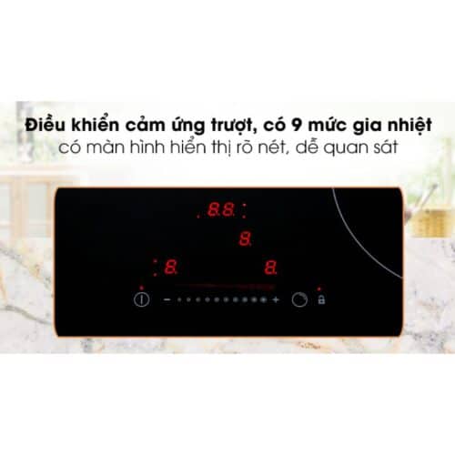Bảng điều khiển Bếp điện 3 vùng nấu Hafele HC-R603D 536.01.901