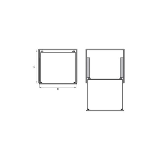 Bộ rổ bát đĩa Hafele 549.08.011 700mm