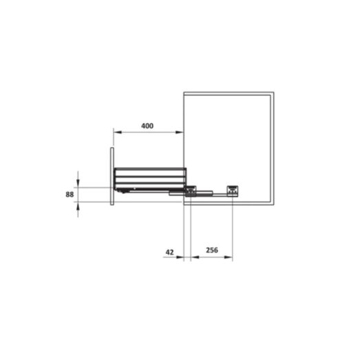 Giá bát đĩa Hafele 549.08.014 900mm 4 Bộ rổ bát đĩa Hafele 549.08.014 900mm